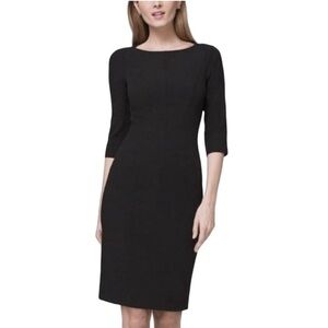 WHBM Body Perfecting Split Sleeve Dress